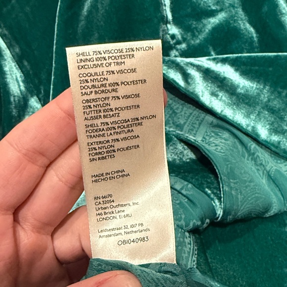 Free People Velvet Blazer - Picture 6 of 6